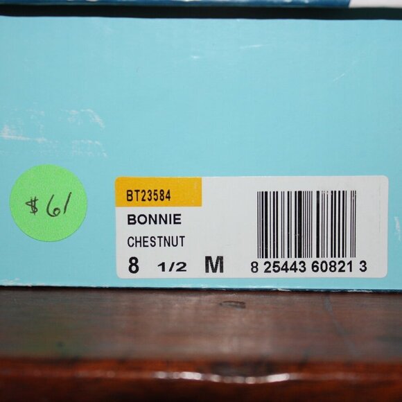 Baretraps Bonnie Chestnut Wedge Bootie Size 8.5 - Picture 5 of 7